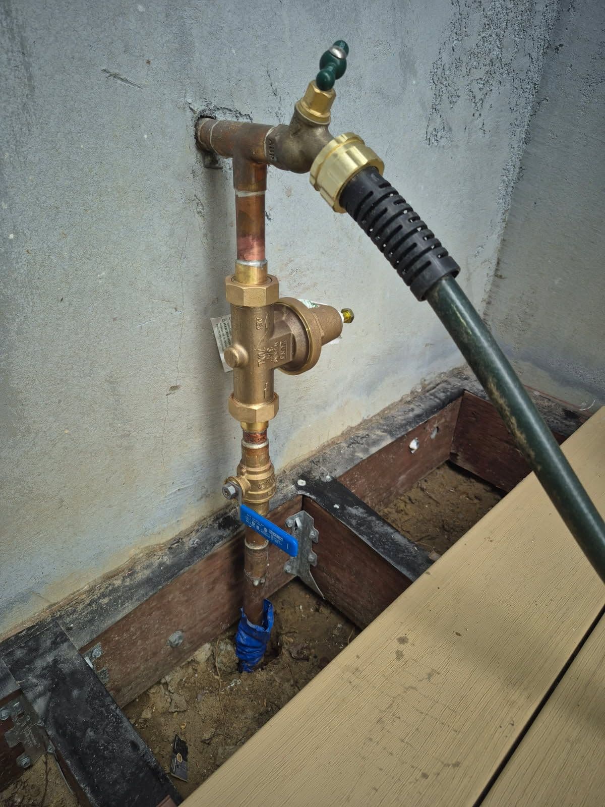 Project Copper Piping Install with Brass Regulator image