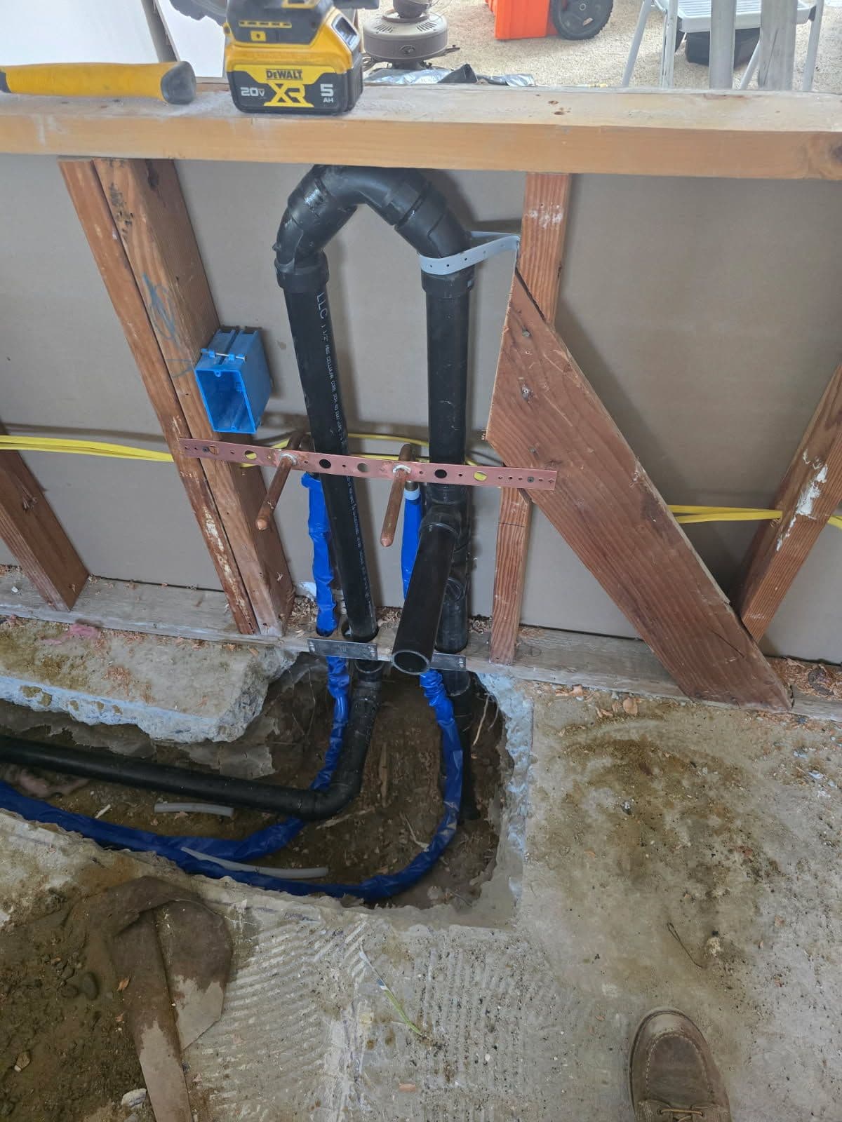 Gallery photos for Expert Kitchen Plumbing Remodel in Progress: Image #2