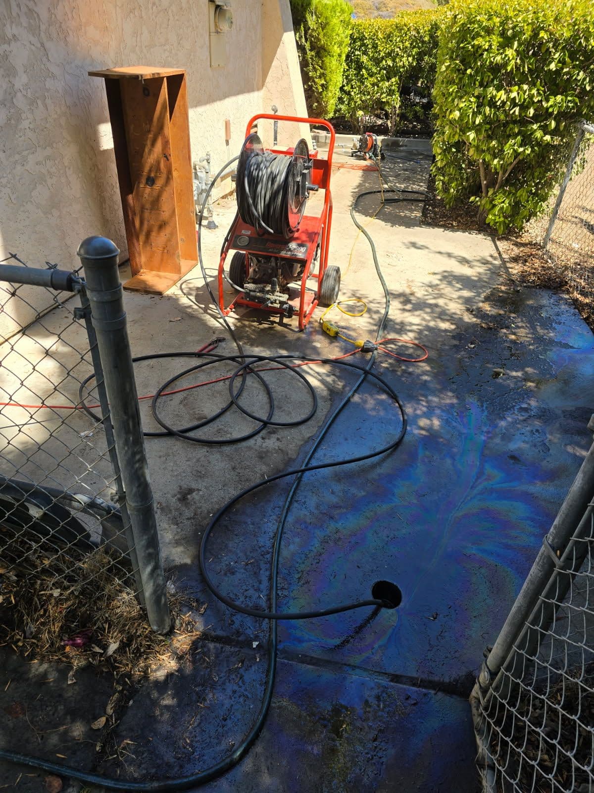 High Pressure Jetting for Clean Drains