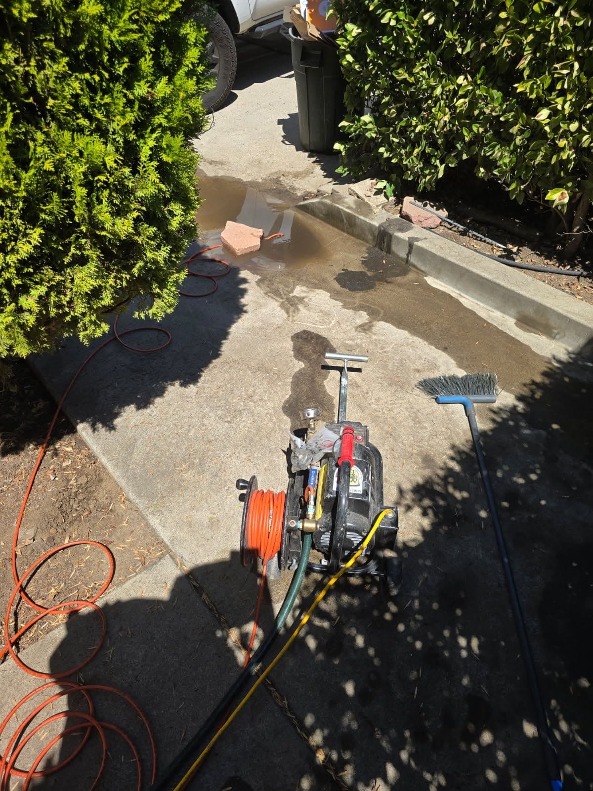 High Pressure Jetting for Clean Drains