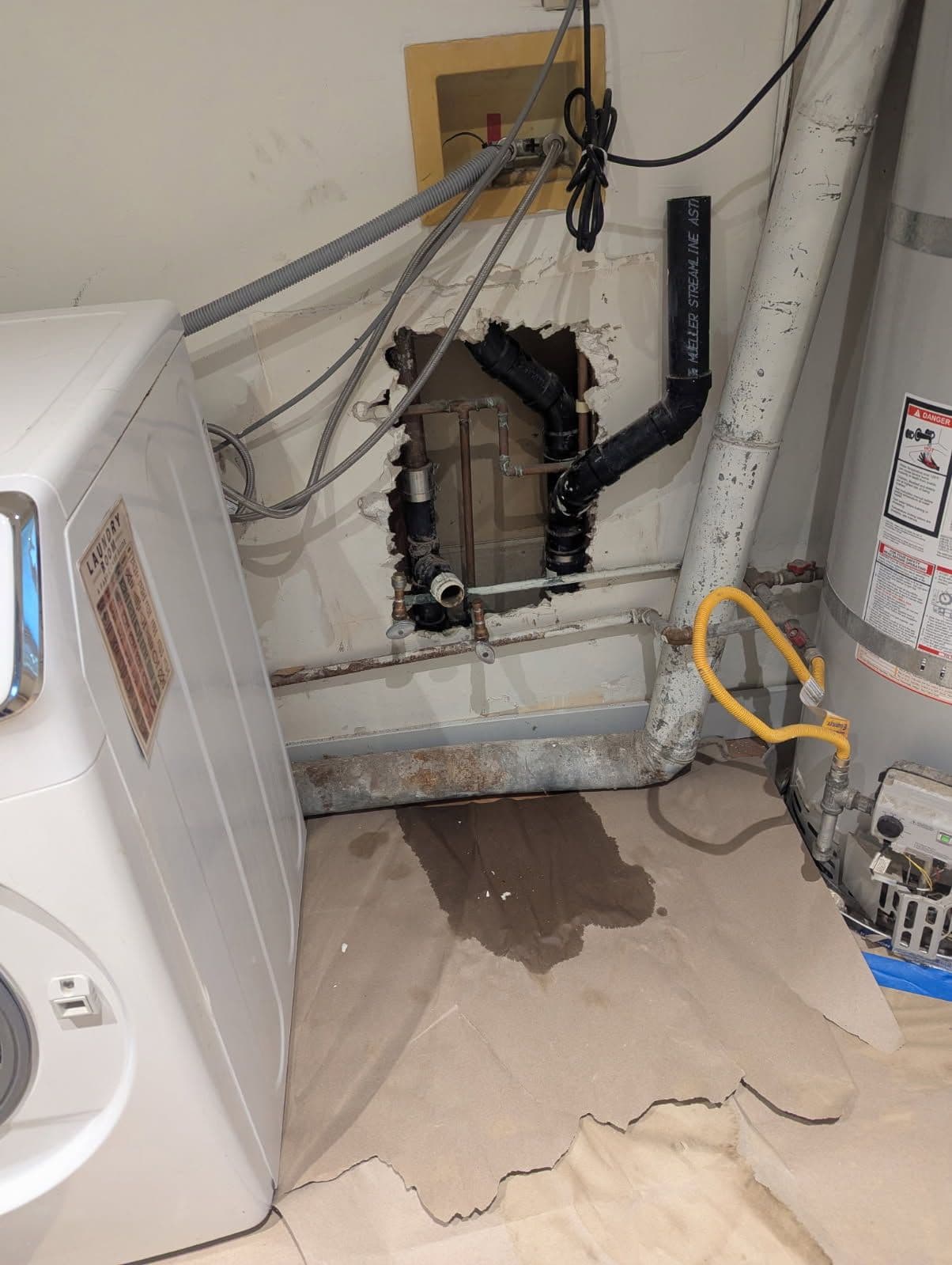 Gallery photos for Seamless Leak Repair and Gas Line Installation Success: Image #1