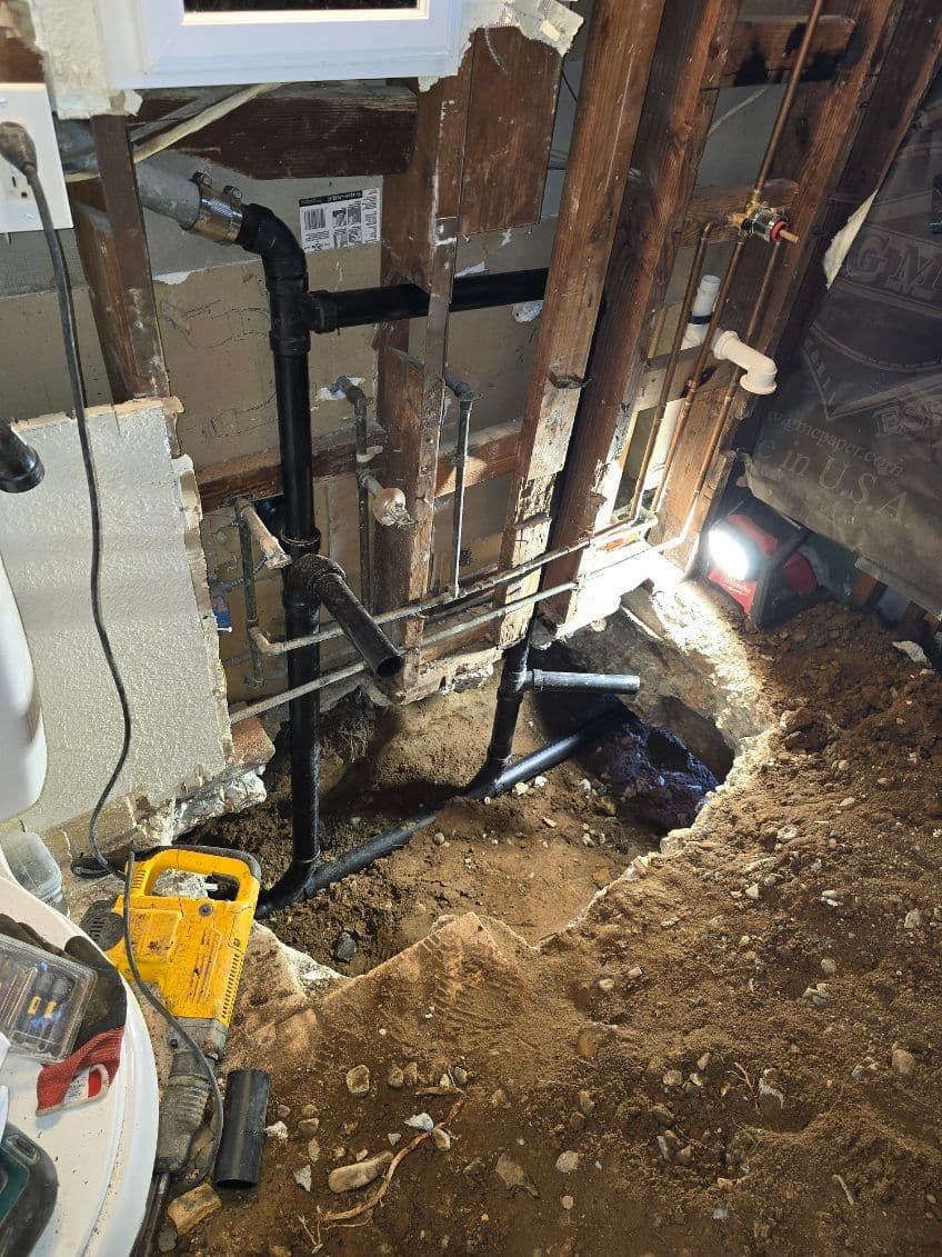 Sewer Line Repair and Waterline Upgrade image