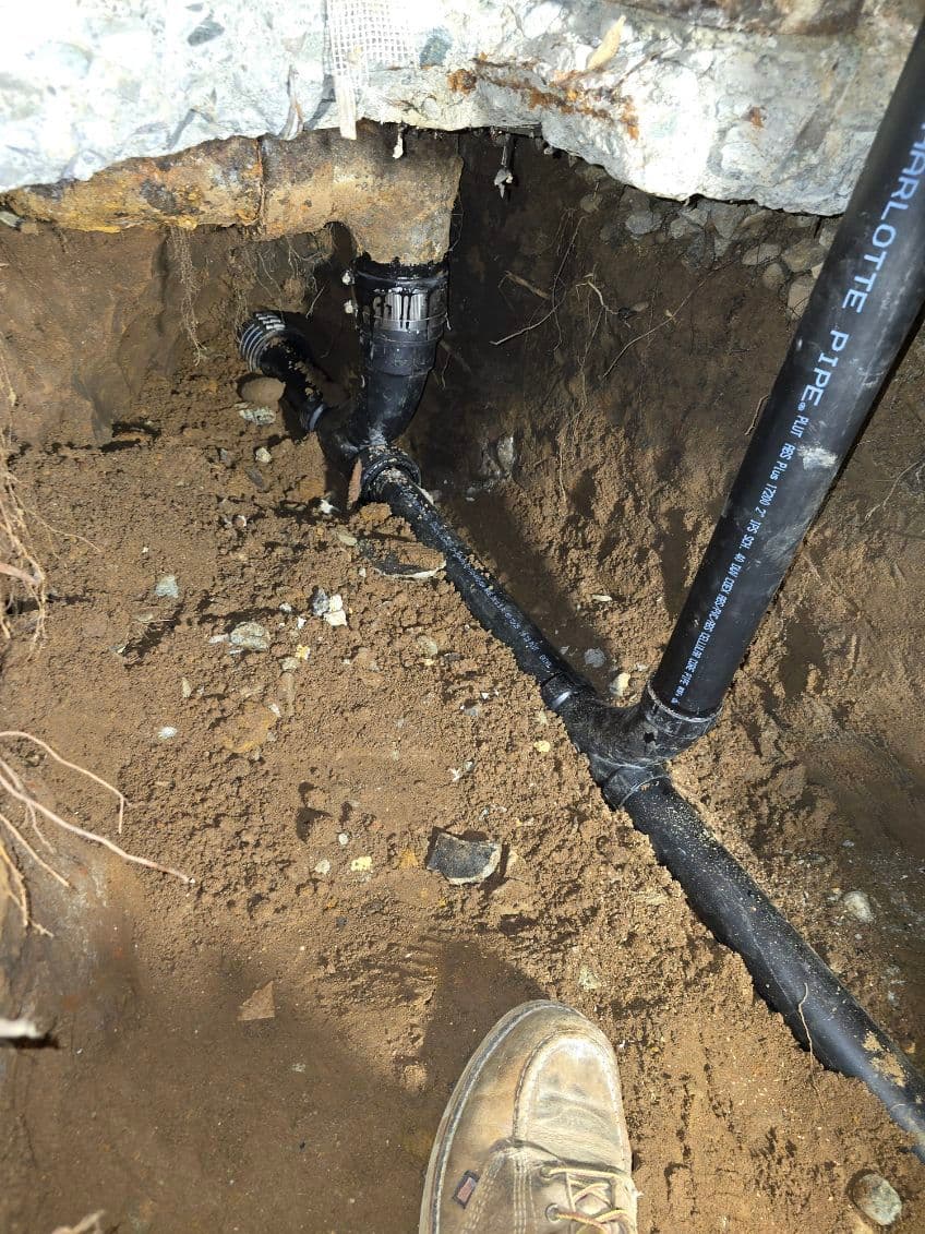 Gallery photos for Sewer Line Repair and Waterline Upgrade: Image #1