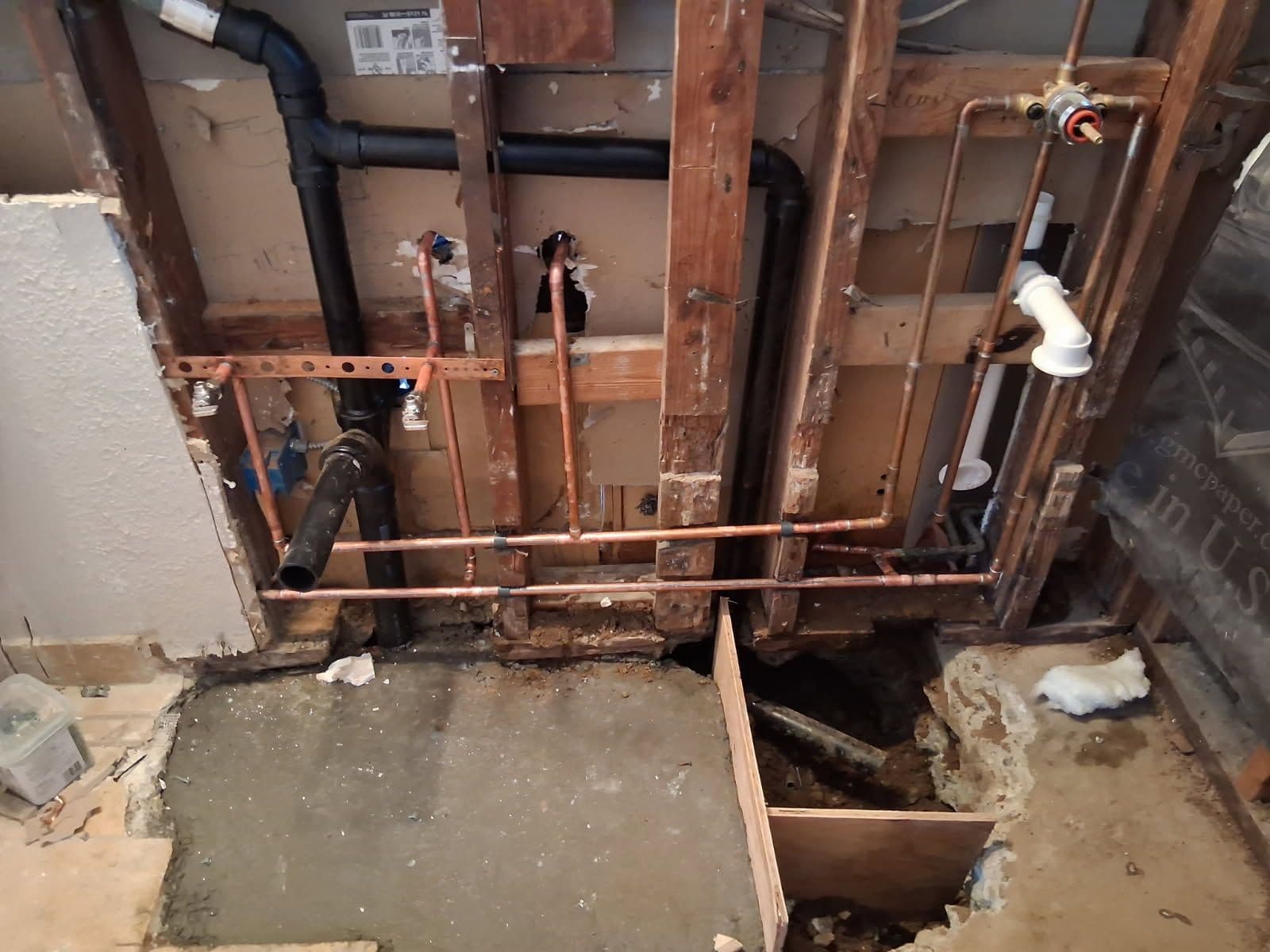 Gallery photos for Sewer Line Repair and Waterline Upgrade: Image #3