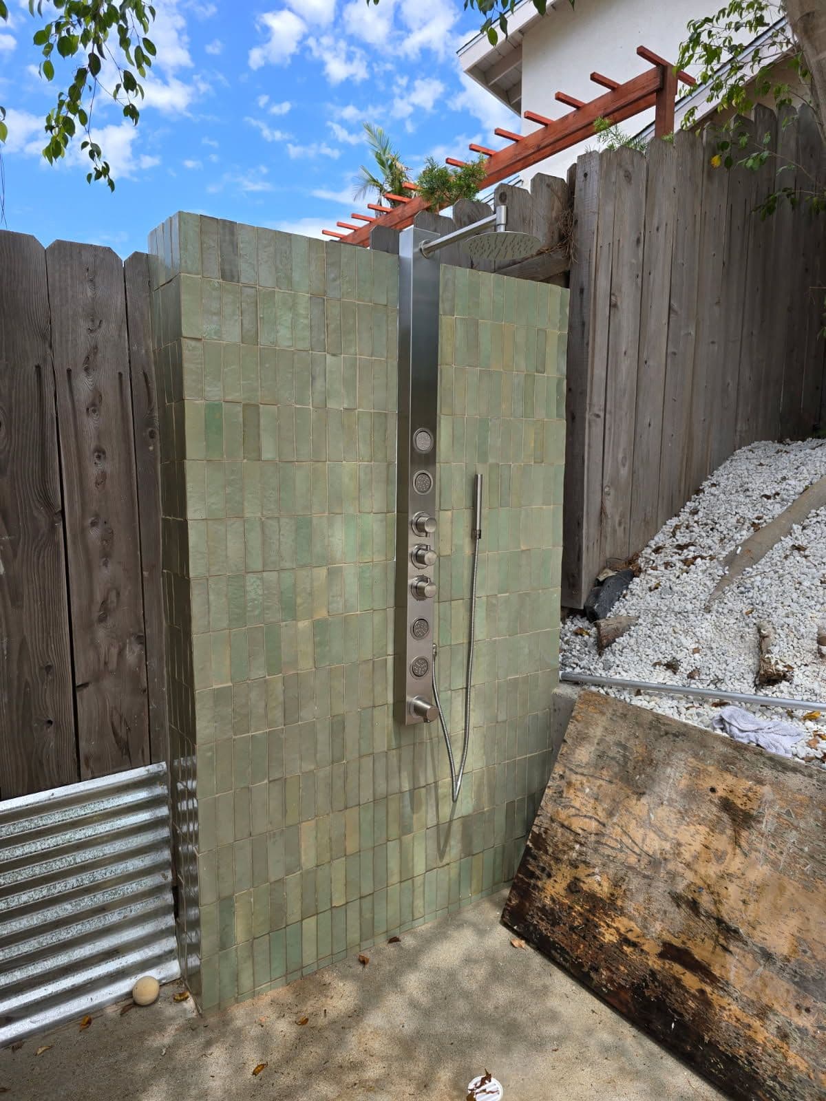 Gallery photos for Elevate Your Outdoor Experience with a Stylish Shower: Image #1